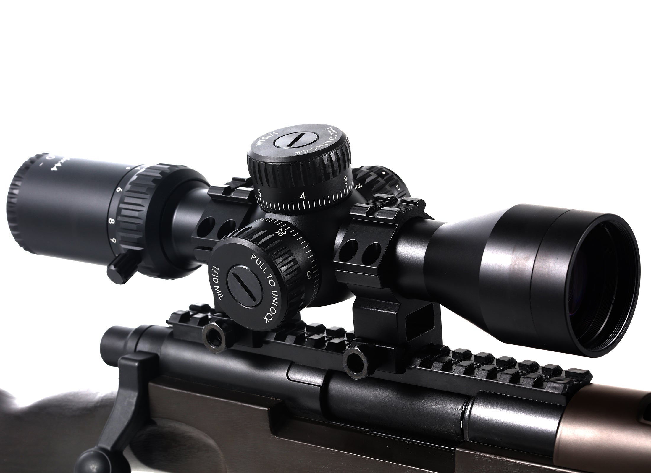 4-16x44FFP/6-24x50FFP Rifle Scope(30MM TUBE SCOPE)